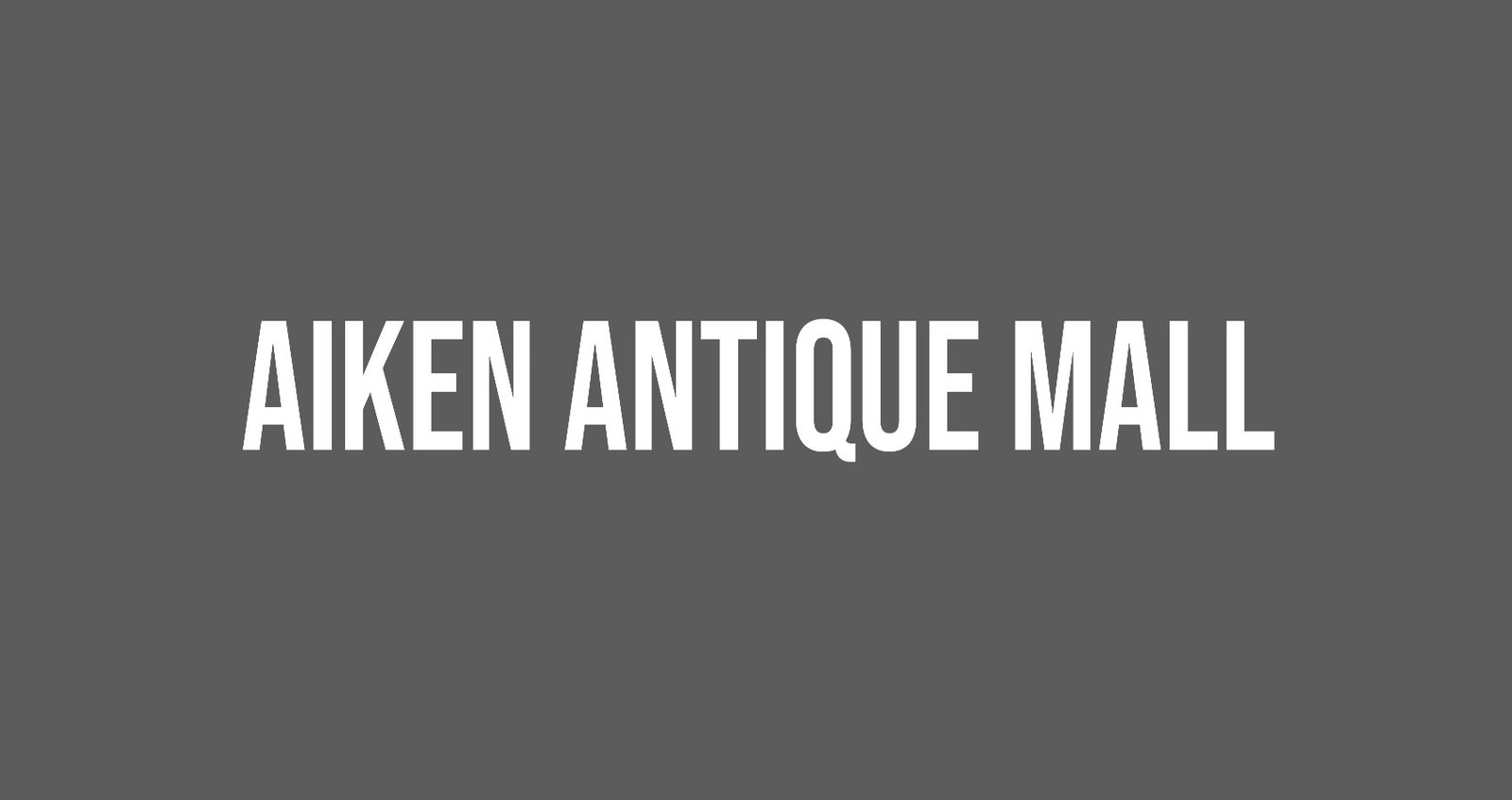 Aiken Antique Mall