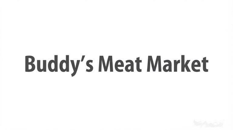 Buddy's Meat Market