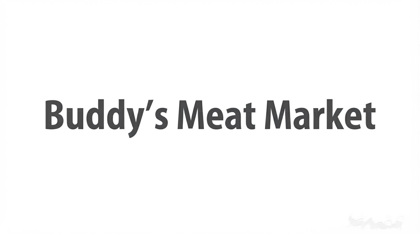 Buddy's Meat Market