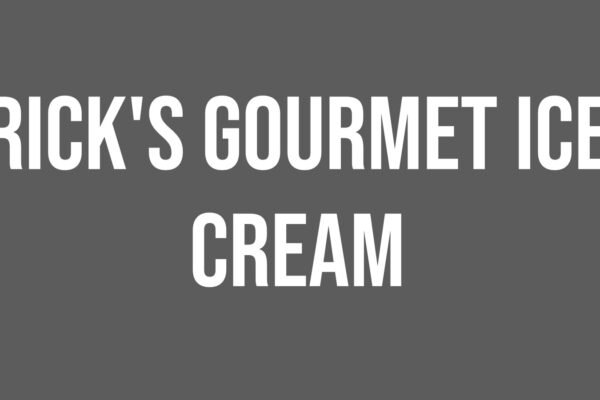 Rick's Gourmet Ice Cream